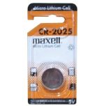 Maxell CR2025 Lithium Battery 3V - Pack of 1