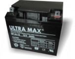 ULTRAMAX NP44-12, 12V 44AH 20HR (AS 40AH, 42AH & 45AH) SEALED LEAD ACID RECHARGEABLE BATTERY