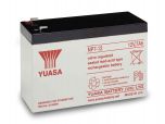 YUASA NP7-12, 12V 7AH 20HR VALVE REGULATED LEAD ACID BATTERY (AS 6AH, 7.2AH, 7.5AH & 8AH) with 4.8mm / 0.187" WIDE MALE SPADE CONNECTIONS