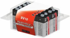 9V FUJIENERGY Alkaline, tub of 10