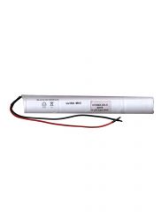 Ultramax 4.8v NiCd High Temp 4xD 4Ah, Emergency Lighting Stick W/Leads