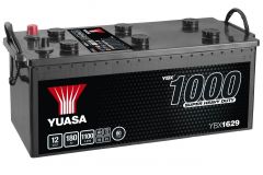 Yuasa YBX1629 / 629SHD, 12v 185Ah Cargo Super Heavy Duty  Battery For trucks, passenger service vehicles etc