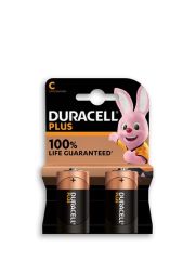 Duracell Power Plus C/MN1400 Battery - Pack of 2