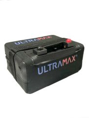 ULTRAMAX LI18-12G, 18 TO 27 HOLE LITHIUM GOLF TROLLEY BATTERY 12V 18AH FOR POWAKADDY/HILLBILLY REPLACES 16AH 17AH 20AH 22AH 24AH 25AH & 28AH BUNDLE