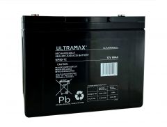 ULTRAMAX NP80-12, 12v 80AH 20AHR (As 75Ah & 90Ah) HIGH CAPACITY DEEP CYCLE SEALED LEAD ACID BATTERY