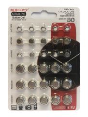 Fuji Energy watch batteries pack of 30